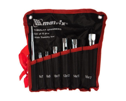 Набор ключей трубчатых торцевых 7 пр MATRIX 13719