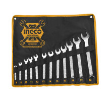 Набор комбинированных ключей INGCO 6-24 мм 12 шт. HKSPA1142