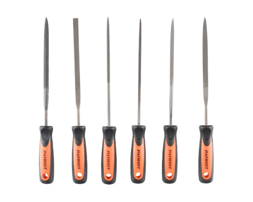 Набор надфилей PATRIOT NFS-6, 140мм, 6 предметов 350004440