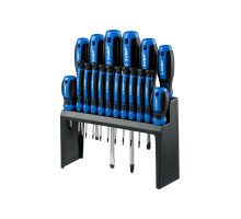 Набор отверток ЗУБР Профессионал-18 в держателе, 18 шт. 25242