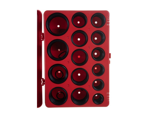 Набор резиновых уплотнительных прокладок СИБРТЕХ D 7 - 53 мм 406 предметов 47597