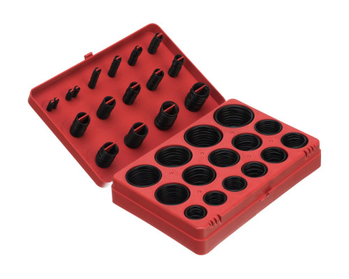 Набор резиновых уплотнительных прокладок СИБРТЕХ D 7 - 53 мм 406 предметов 47597