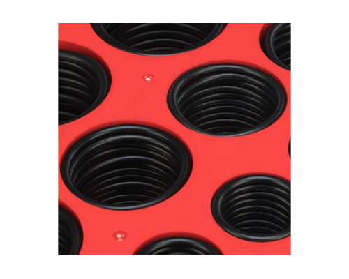 Набор резиновых уплотнительных прокладок СИБРТЕХ D 7 - 53 мм 406 предметов 47597