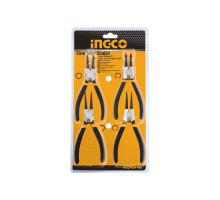 Набор съемников стопорных колец INGCO 180 мм, 4 предмета HCCPS01180
