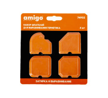 Набор шпателей для выравнивания Amigo 4 шт 74902