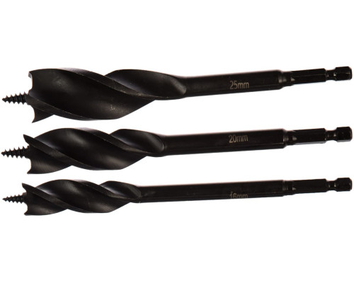 Набор сверл по дереву Extreme Impact (16-25 мм; 152 мм; 3 шт.) DEWALT DT90237-QZ