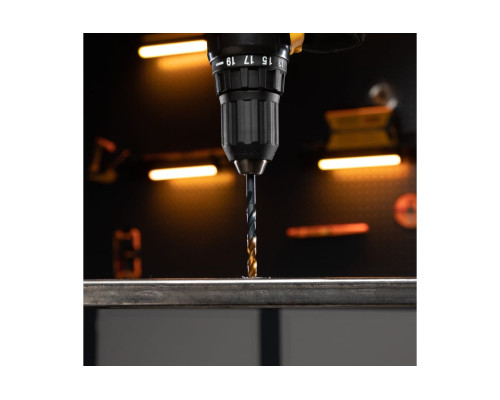 Набор сверл по металлу Golden Tip 1.5-6.5 мм, HSS-Tin, 13 шт Denzel 72318