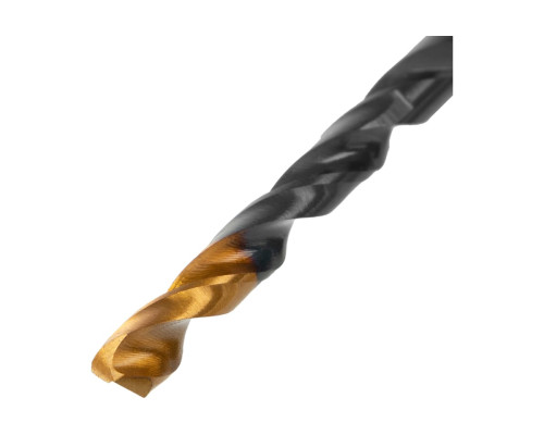 Набор сверл по металлу Golden Tip 1.5-6.5 мм, HSS-Tin, 13 шт Denzel 72318