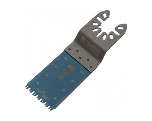 Насадка режущая пазовая прямая HCS по дереву, ламинату 34х2.5 мм для МФИ Denzel 782315