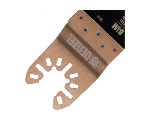 Насадка режущая по металлу и дереву для МФИ (44х1.4 мм; Т-образная; BiM; мелкий зуб) Denzel 782307