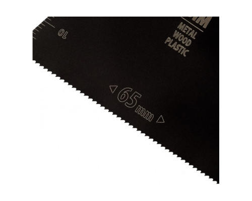 Насадка режущая прямая BiM по металлу и дереву 65x1.2 мм мелкий зуб для МФИ Denzel 782303