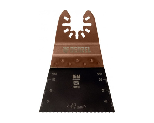 Насадка режущая прямая BiM по металлу и дереву 65x1.2 мм мелкий зуб для МФИ Denzel 782303