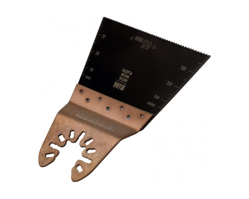 Насадка режущая прямая BiM по металлу и дереву 65x1.2 мм мелкий зуб для МФИ Denzel 782303