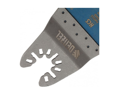 Насадка режущая прямая HCS по дереву, ламинату 65х1.8 мм, крупный зуб для МФИ Denzel 782313