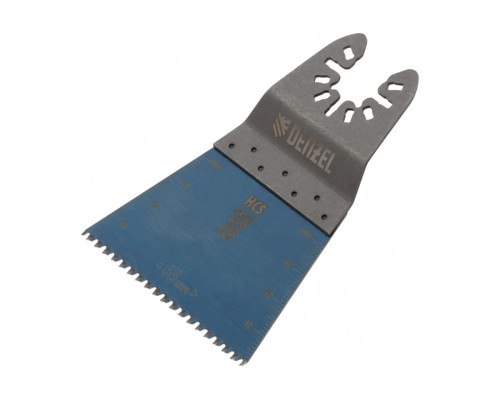 Насадка режущая прямая HCS по дереву, ламинату 65х1.8 мм, крупный зуб для МФИ Denzel 782313