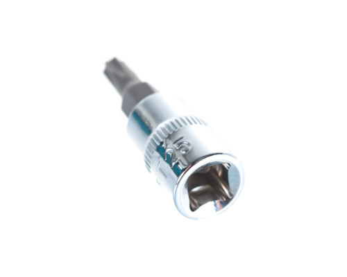 Насадка торцевая 1/4"DR с вставкой-битой T25 Ombra 114325