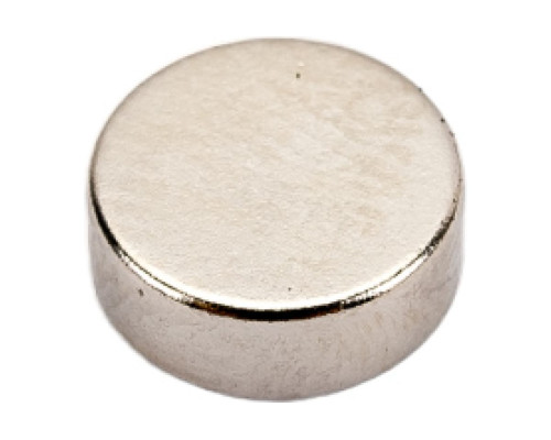 Неодимовый магнит, 10 шт. КОБАЛЬТ диск 8х3 мм, блистер 918-108