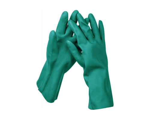 Нитриловые маслобензостойкие индустриальные перчатки Kraftool NITRIL р. XL 11280-XL_z01