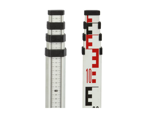 Нивелирная рейка TS4M телескопическая с уровнем 4 м, Поверен VEGA 1824020052