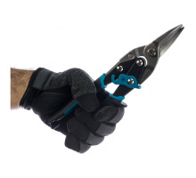 Ножницы по металлу GROSS PIRANHA 250 мм, прямой рез, сталь-CrMo, двухкомпонентные рукоятки 78325