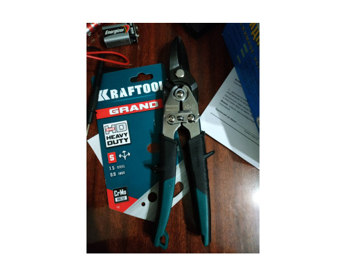 Ножницы по металлу KRAFTOOL Grand прямые, Cr-Mo 270 мм 2324-S_z02