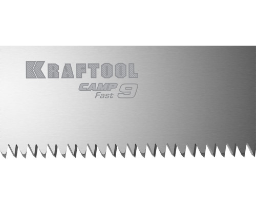 Ножовка для быстрого реза сырой древесины KRAFTOOL CAMP Fast 9 250 мм 15218