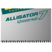 Ножовка KRAFTOOL Alligator Universal 7 универсальная, 400 мм, 7 TPI, 3D зуб, 15004-40_z01