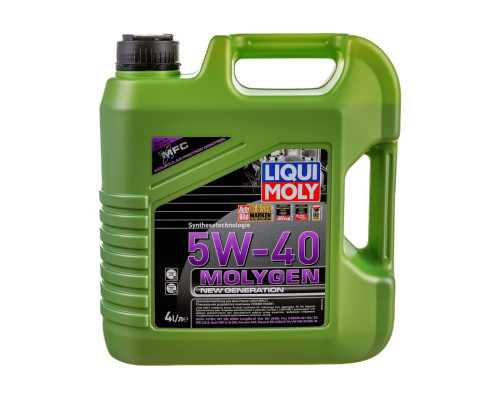 НС-синтетическое моторное масло LIQUI MOLY Molygen New Generation 5W-40 4л 9054