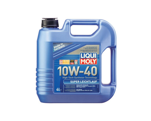 НС-синтетическое моторное масло LIQUI MOLY Super Leichtlauf 10W-40 4л 1916