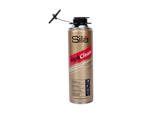 Очиститель монтажной пены Sila 500ml Россия CLSL500