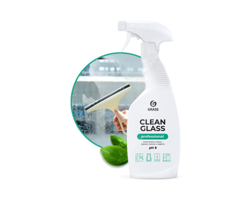 Очиститель стекол и зеркал Grass Clean Glass Professional 600 мл 125552