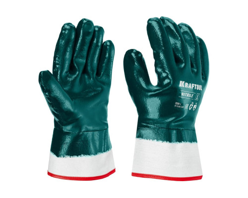 Особопрочные износостойкие перчатки KRAFTOOL Hykraft 11288-L