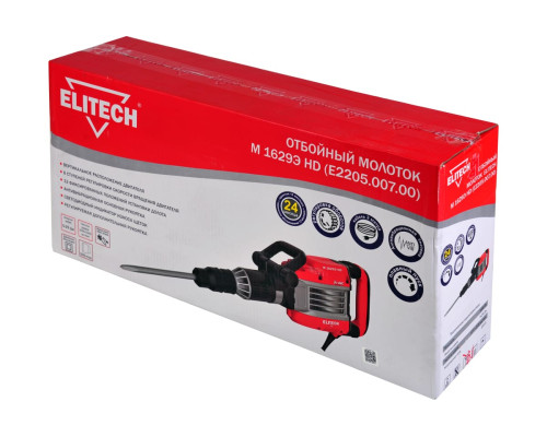 Отбойный молоток Elitech М 1629Э HD E2205.007.00 201381