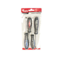 Отвертки 4 шт. CrV КУРС Стандарт 56015