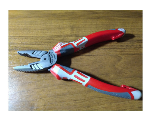 Пассатижи 180мм, С5.2, Н2.2, К12 NWS CombiMax 109-69-180