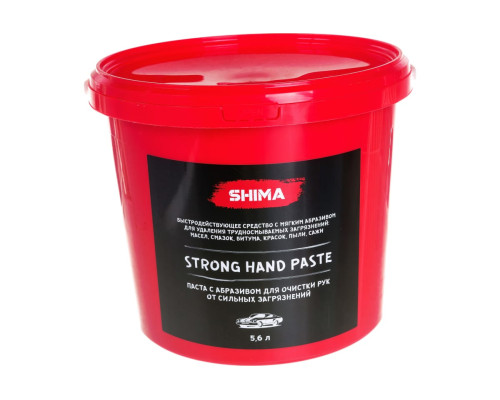 Паста с абразивом для очистки рук SHIMA DETAILER STRONG HAND PASTE 5.6 л 4603740920452