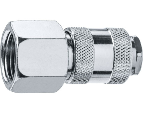 Переходник ЗУБР Профессионал 1/2"F - рапид муфта 64910-1/2 Переходник ЗУБР Профессионал 1/2"F - рапид муфта 64910-1/2