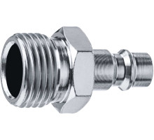 Переходник ЗУБР Профессионал 1/2"M - рапид штуцер 64915-1/2