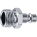 Переходник ЗУБР Профессионал 1/2"M - рапид штуцер 64915-1/2