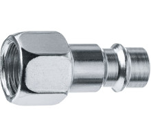 Переходник ЗУБР Профессионал 1/4"F - рапид штуцер 64914-1/4