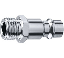 Переходник ЗУБР Профессионал 1/4"M - рапид штуцер 64915-1/4