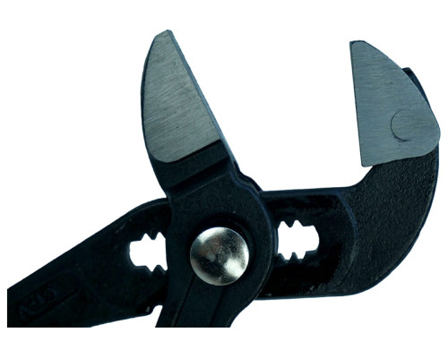 Переставные клещи Sturm 250мм, КНОПОЧНАЯ фиксация, подвижная губка, пвх рукоятка,St 1020-06-C250