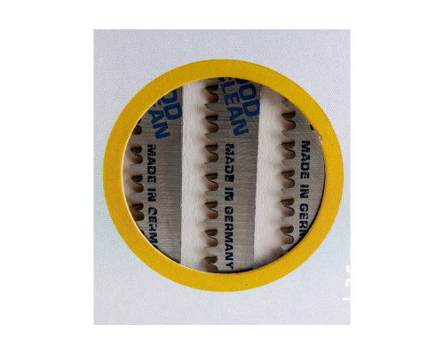 Пилка по дереву HC 123 (5 шт; 117х10х1.45 мм; 91 мм; 10 TPI; HCS/CV) WILPU 210500005