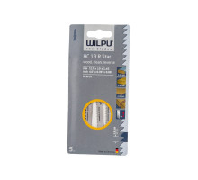 Пилка по ламинату HC 19 R Star (5 шт; 117х10х1.45 мм; 91 мм; 13 TPI; HCS/CV) WILPU 210600005