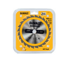 Пильный диск CONSTRUCT (165х20 мм; 24 ATB) DEWALT DT1934