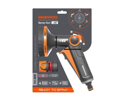 Пистолет-распылитель DAEWOO spray gun x6 DWG 3030 Пистолет-распылитель DAEWOO spray gun x6 DWG 3030