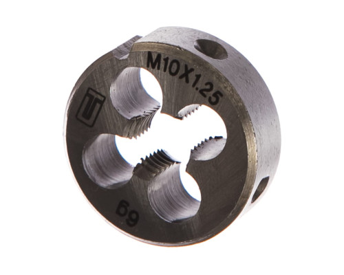 Плашка М10 х 1,25 мм СИБРТЕХ 77025