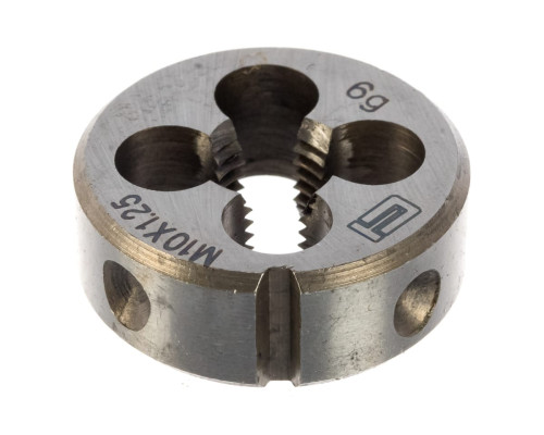 Плашка М10 х 1,25 мм СИБРТЕХ 77025