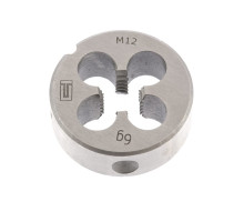 Плашка М12 х 1,75 мм СИБРТЕХ 77032