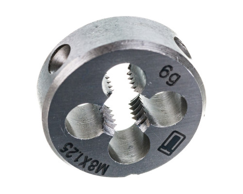 Плашка М8 х 1,25 мм СИБРТЕХ 77020